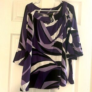 Silky Soft Purple Blouse